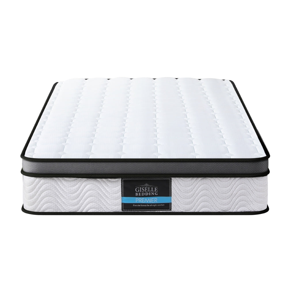 Sorrento King Single Mattress Cool Gel Foam 25cm White