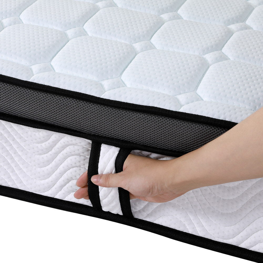 Sorrento King Single Mattress Cool Gel Foam 25cm White