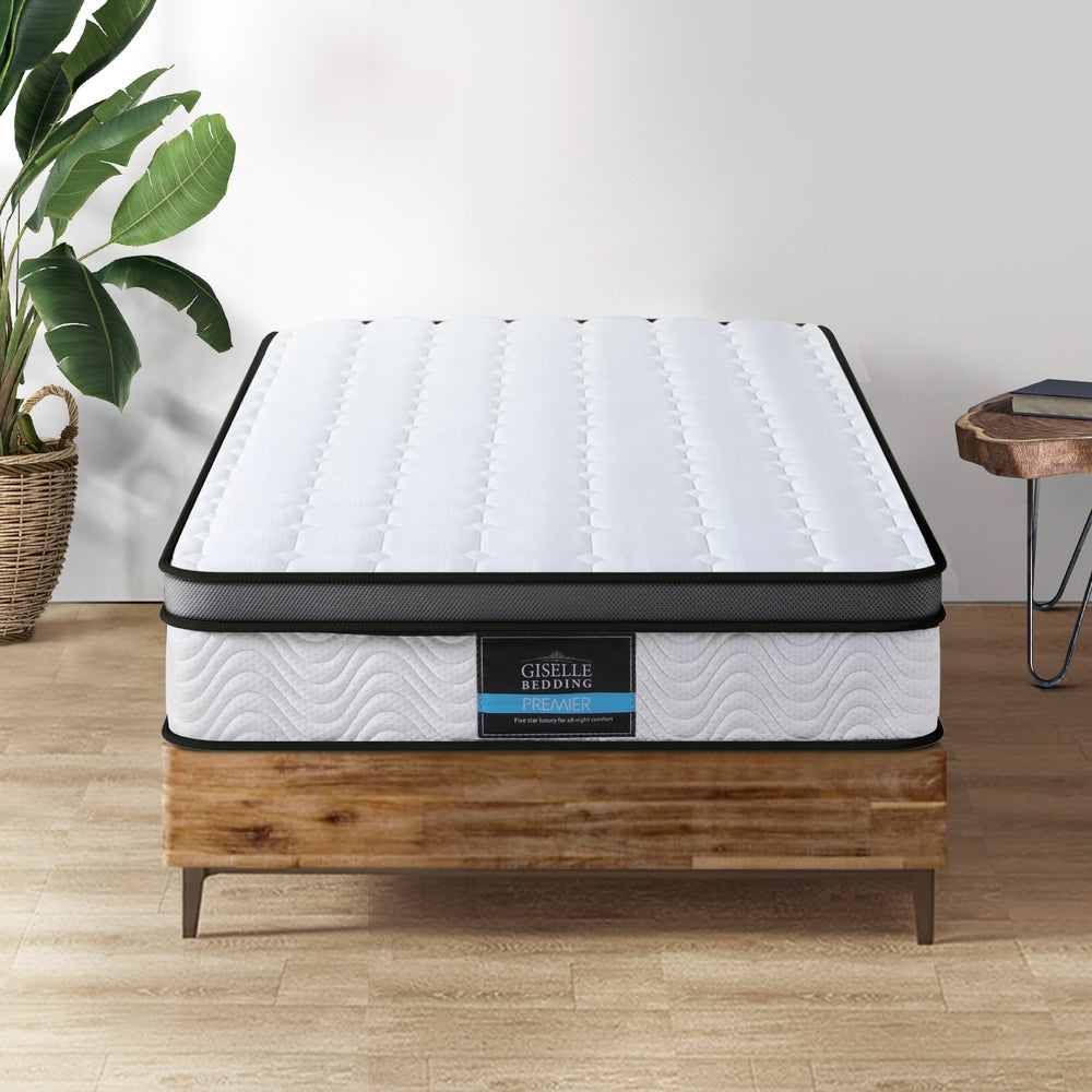 Sorrento King Single Mattress Cool Gel Foam 25cm White