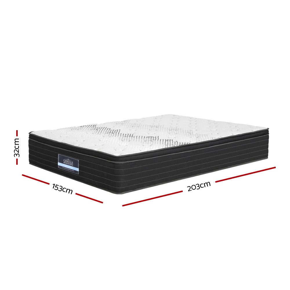 Adara Queen Mattress 32cm Super Firm Hypoallergenic