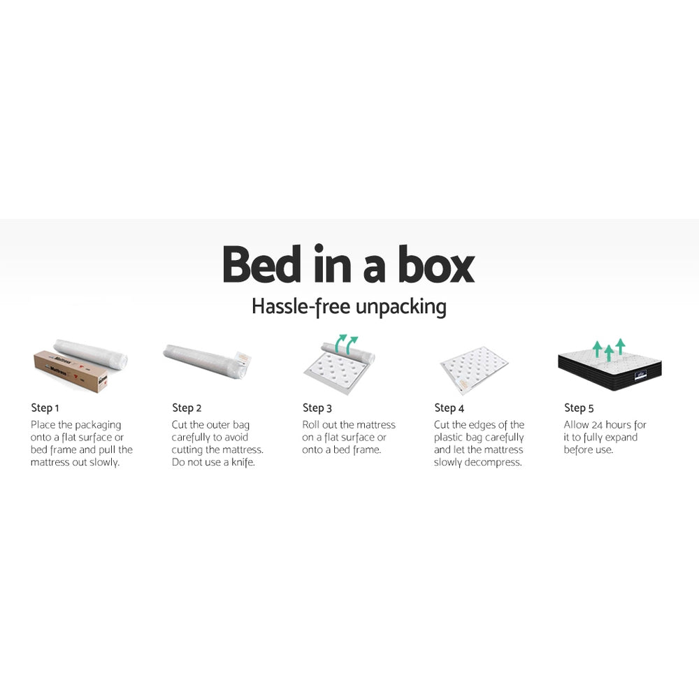 Adara Queen Mattress 32cm Super Firm Hypoallergenic