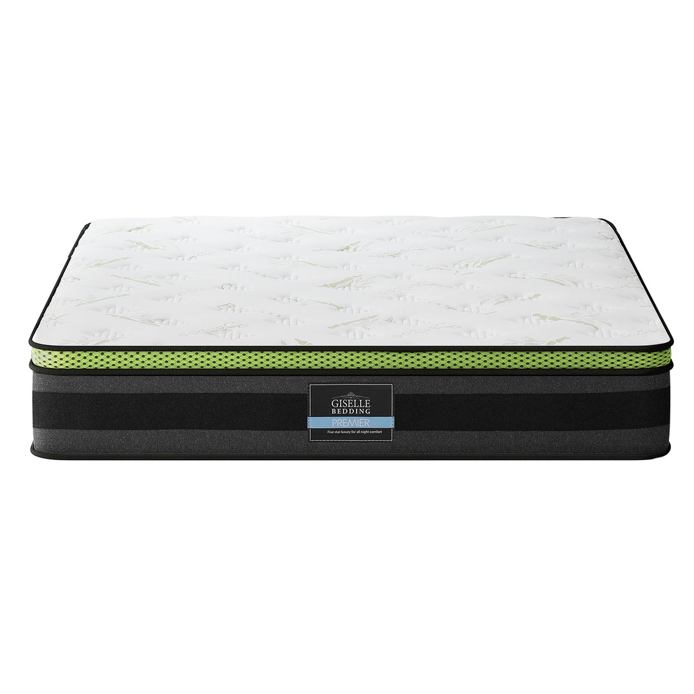 Tiberius Double Mattress Cool Gel Foam 30cm Medium-Firm