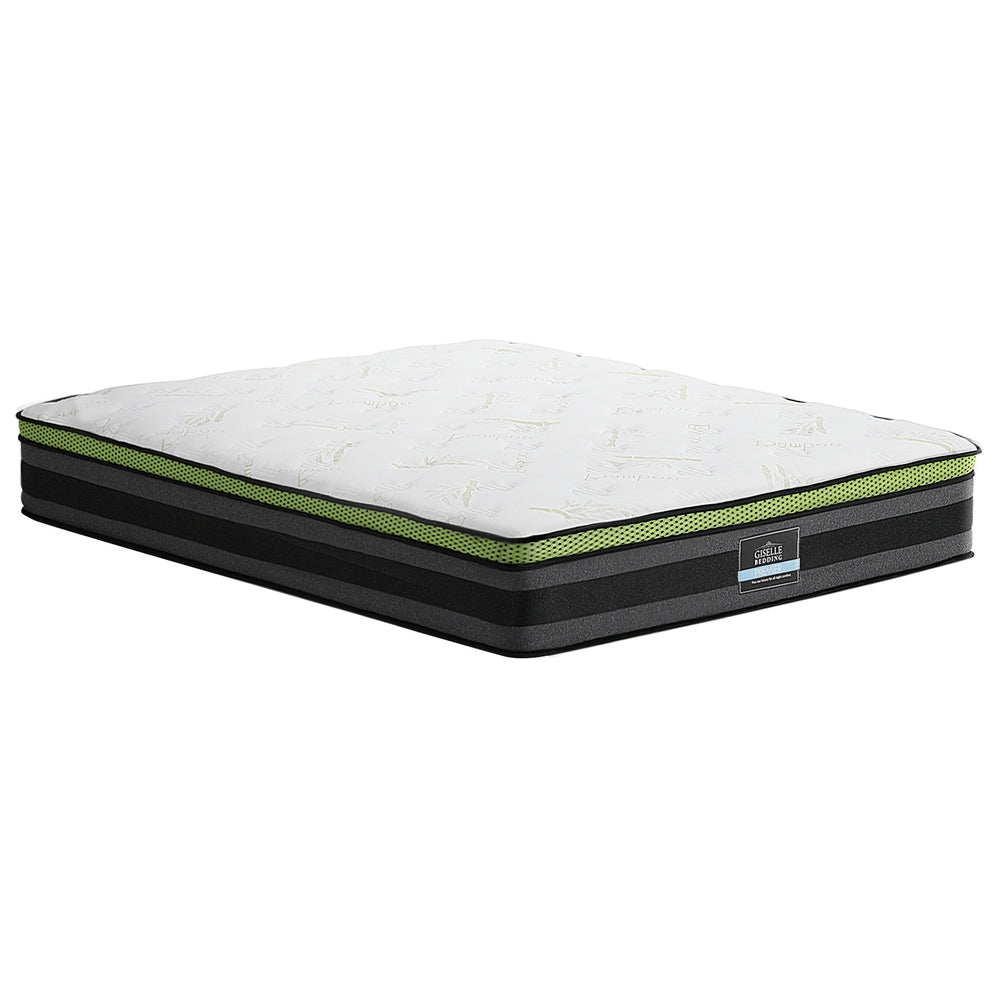 Tiberius Double Mattress Cool Gel Foam 30cm Medium-Firm