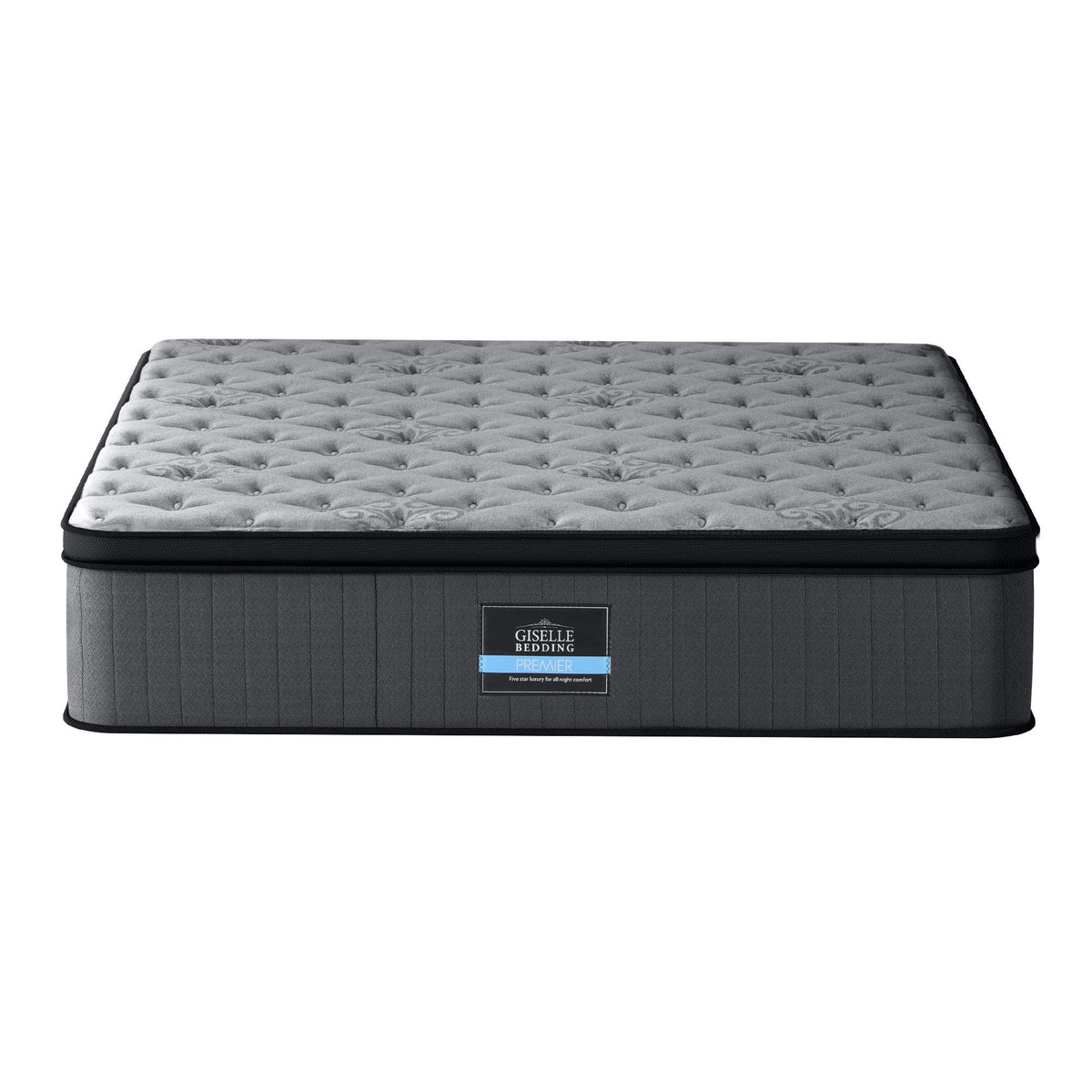 Solene Euro Top Queen Mattress 34cm Medium Firm