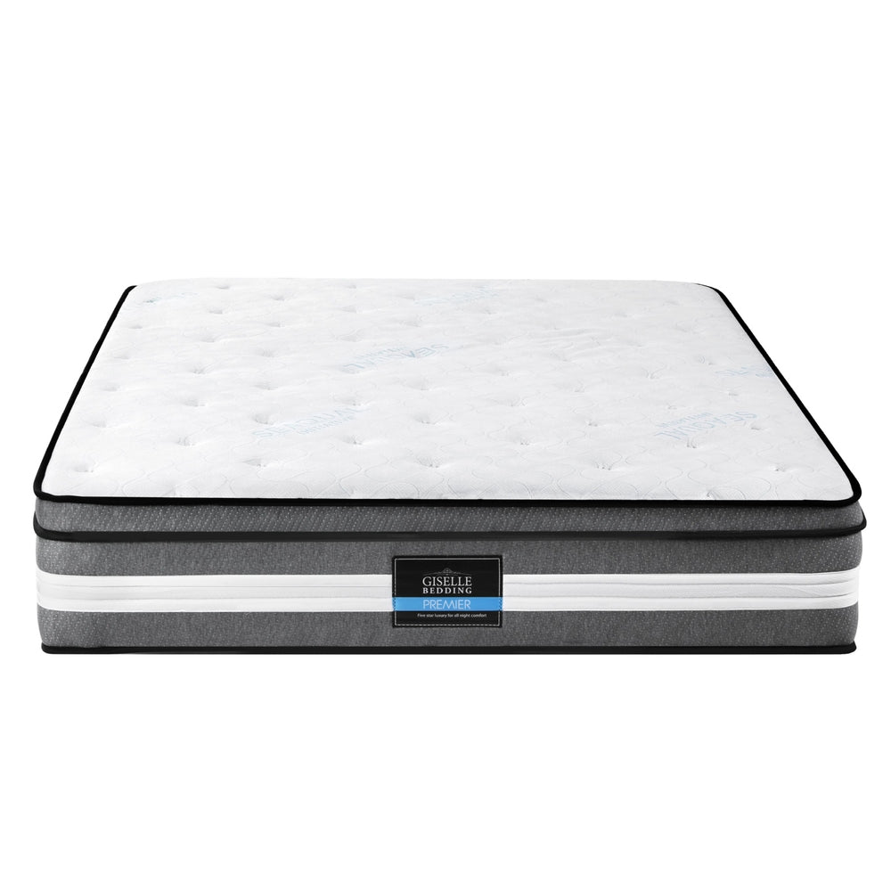 LVORY Queen Mattress 30cm Gel Foam Pocket Spring