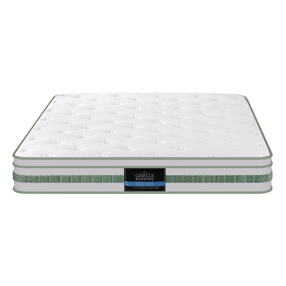 Mint Queen Mattress 20cm Green Tea Euro Top