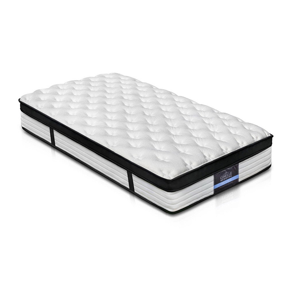 Devon Single Mattress Euro Top 31cm Medium Firmness