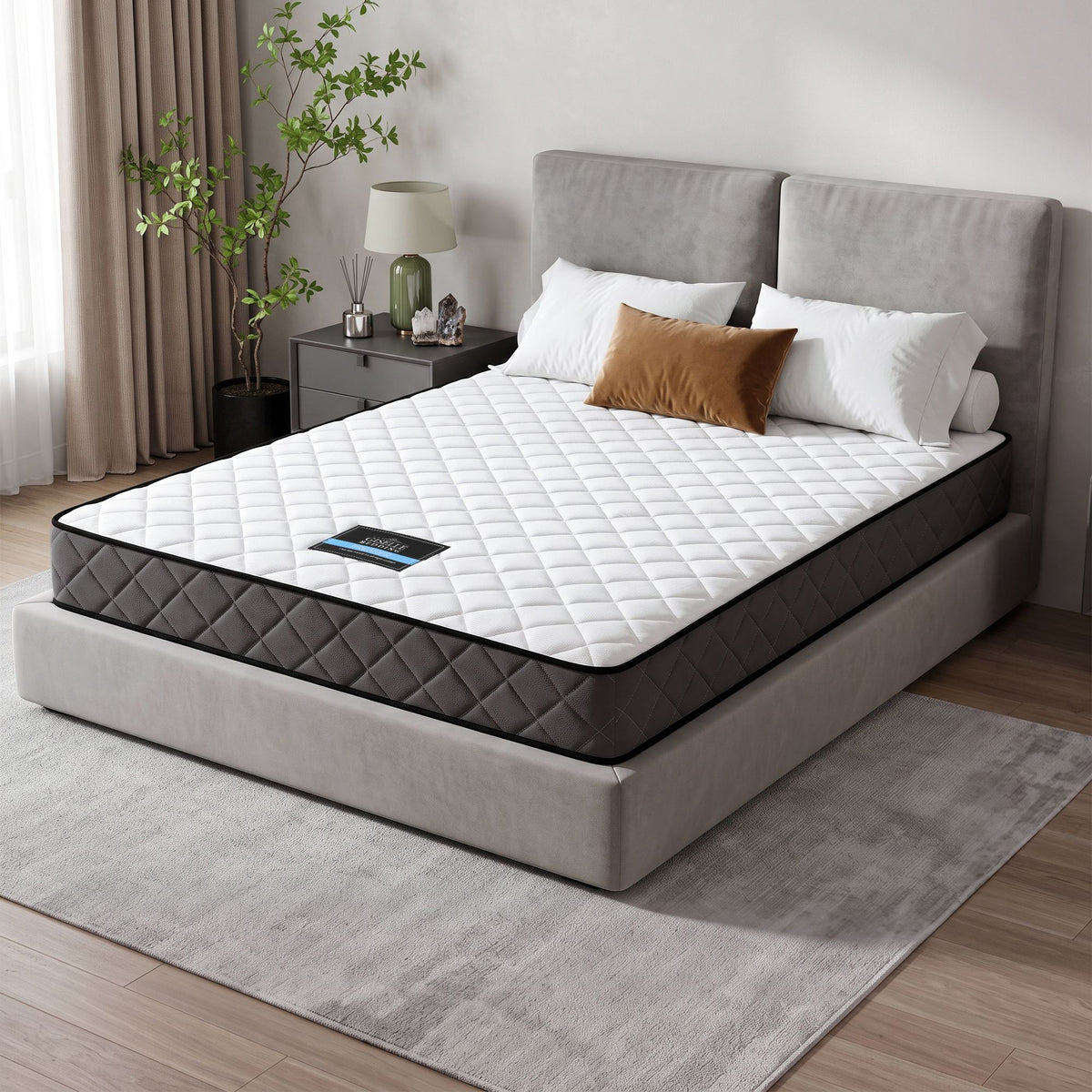 Alzbeta Queen Bonnell Spring Mattress 16cm Tight Top