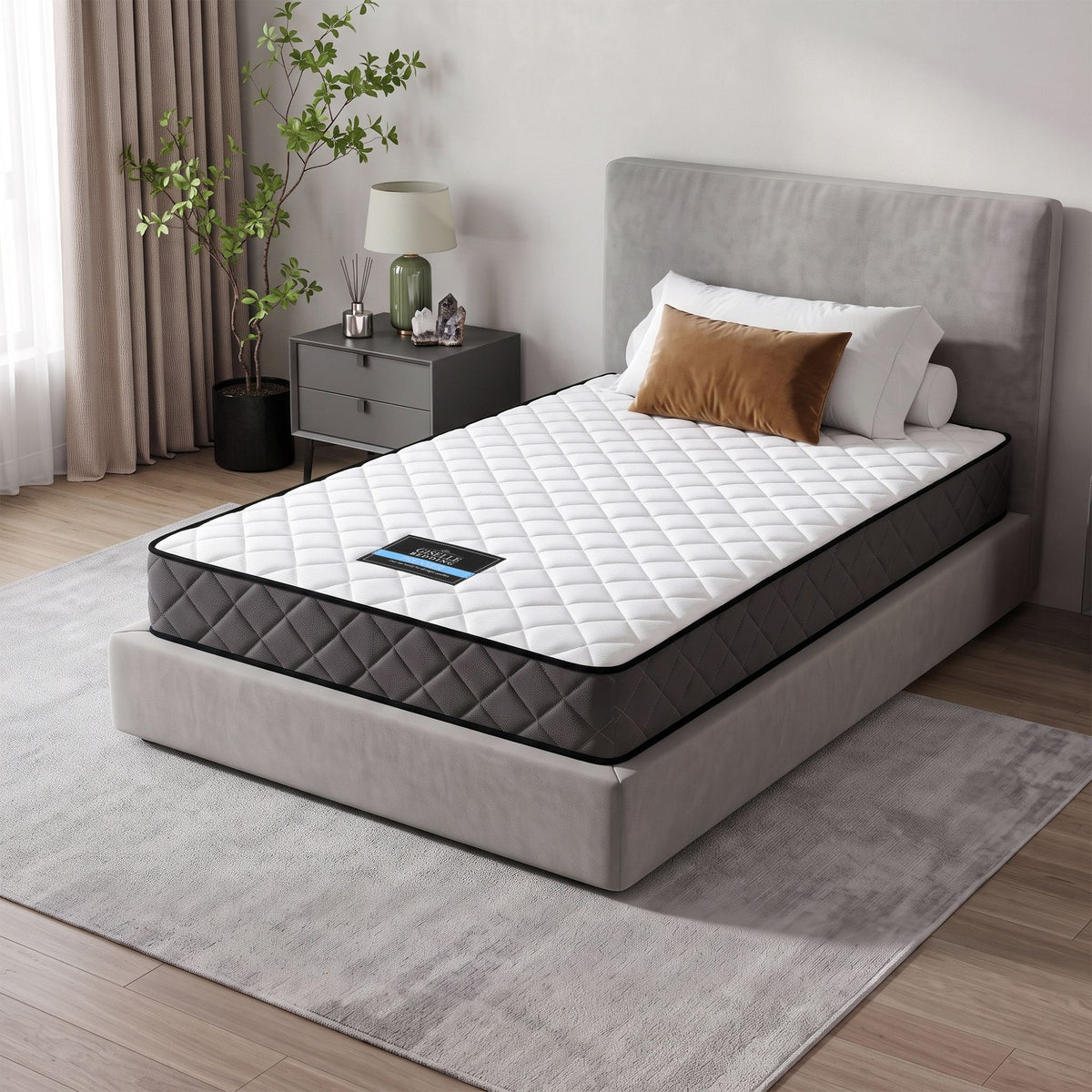 Alzbeta Bonnell Spring Mattress 16cm Tight Top Single