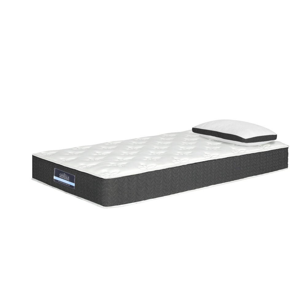Aura Single Mattress Medium Soft 18cm w/Pillow