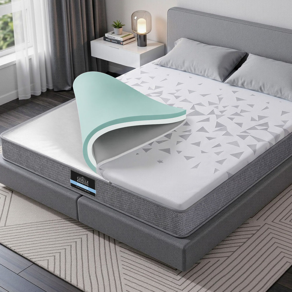 Aero Series Queen Pocket Spring Mattress 23cm Dual Firmness