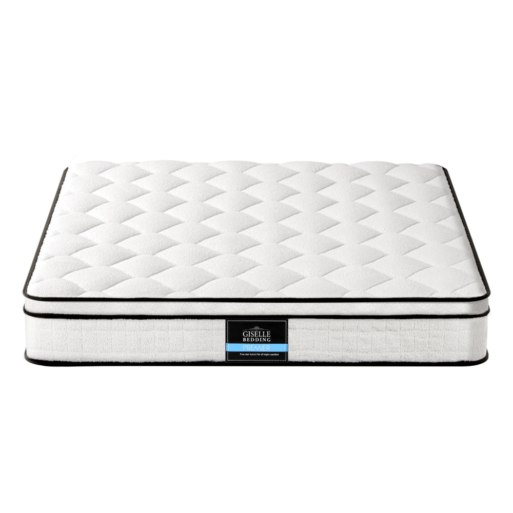 Elysium Double Mattress 22cm Euro Top Medium-Firm Velvet