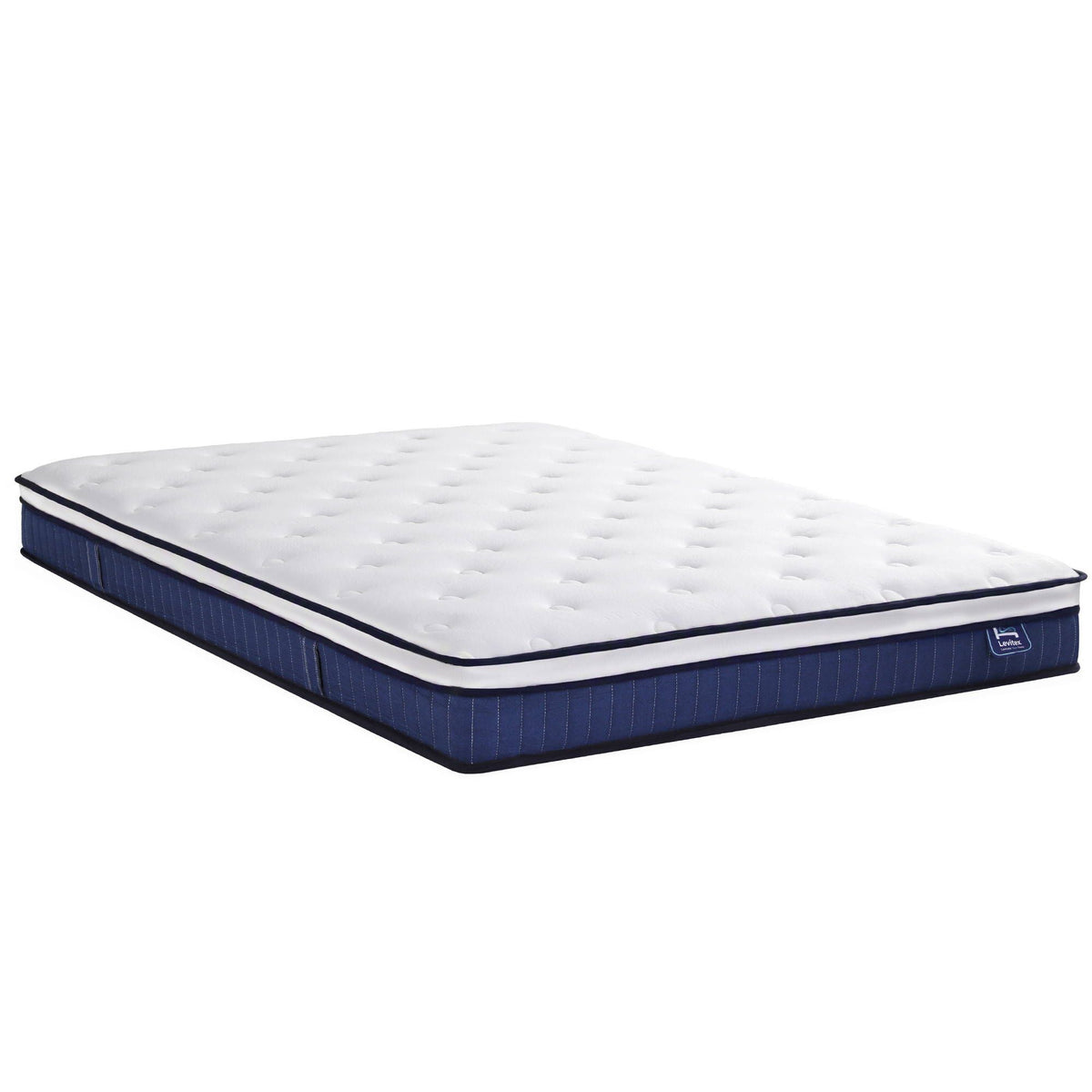 Levitex Double Mattress 23CM With Pocket Spring & Cooling Gel Foam, Medium-Firm Full-Body Support, Mattresses In A Box