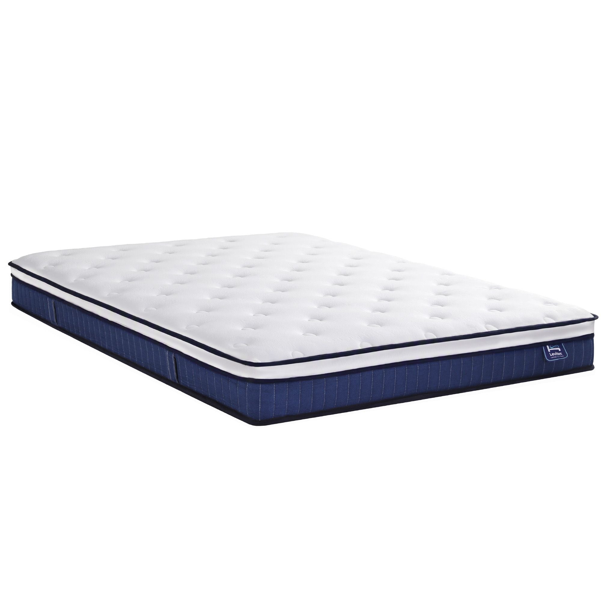 Levitex King Mattress 23CM With Pocket Spring & Cooling Gel Foam, Medium-Firm Full-Body Support, Mattresses In A Box