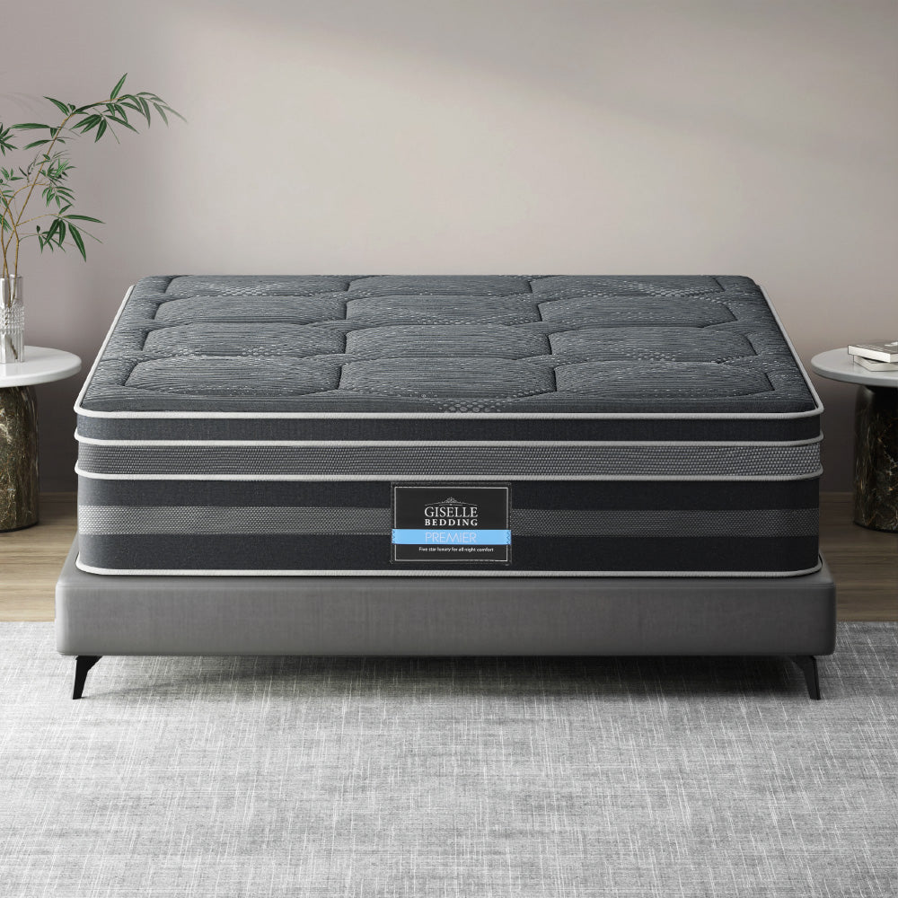Kristie Queen Mattress 35cm Bamboo Cover Medium-Firm