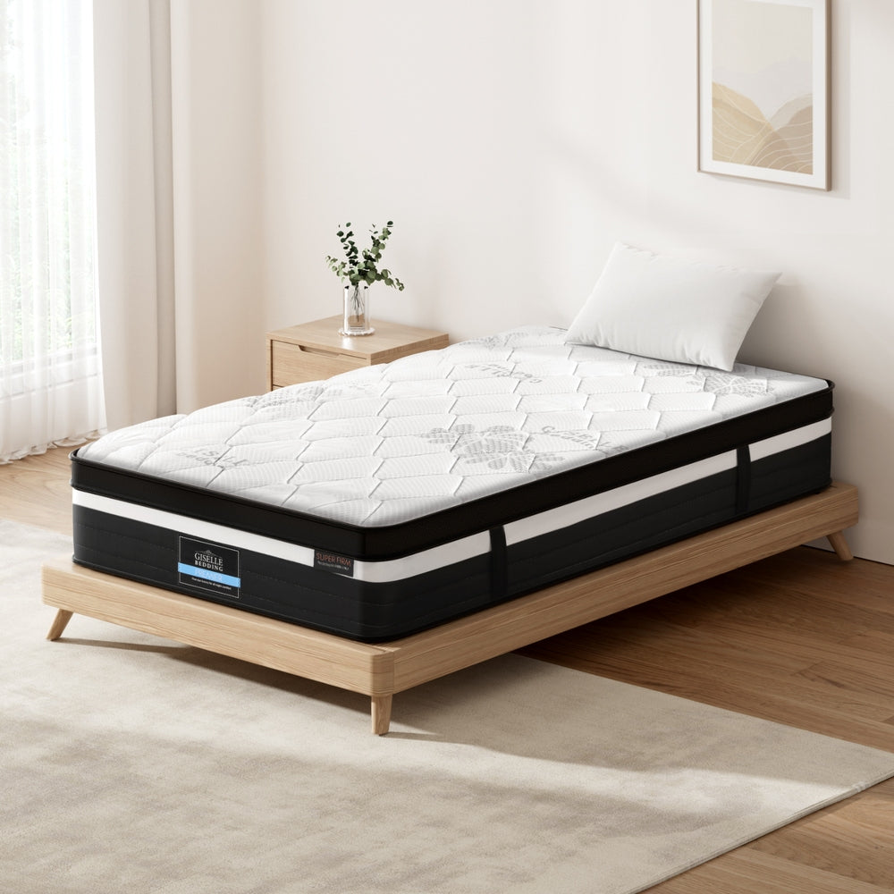 Regine King Single 28cm Super Firm Euro Top Mattress