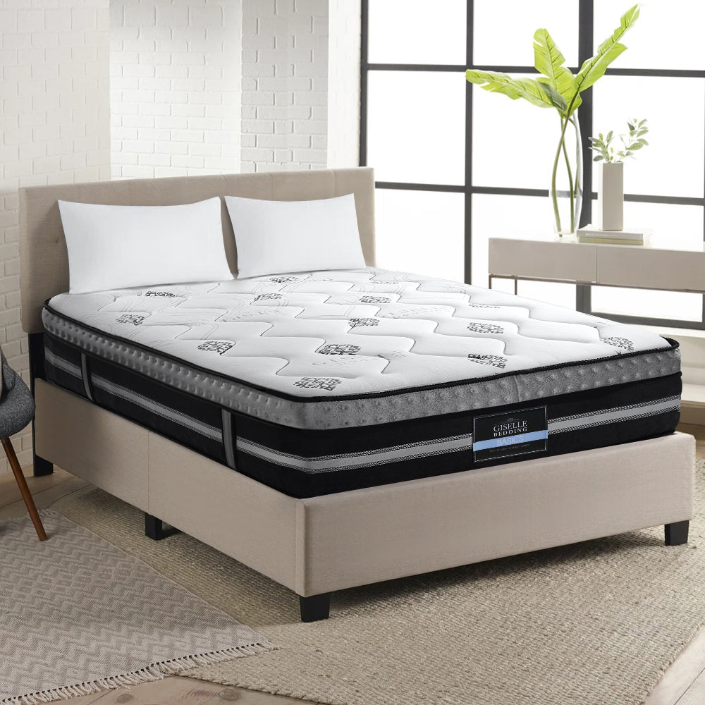 Galaxy Double Mattress Euro Top Cool Gel Pocket Spring 35cm