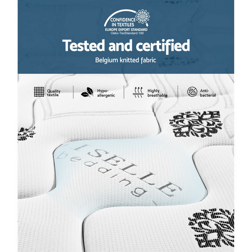 Galaxy King Mattress Euro Top Cool Gel Pocket Spring 35cm