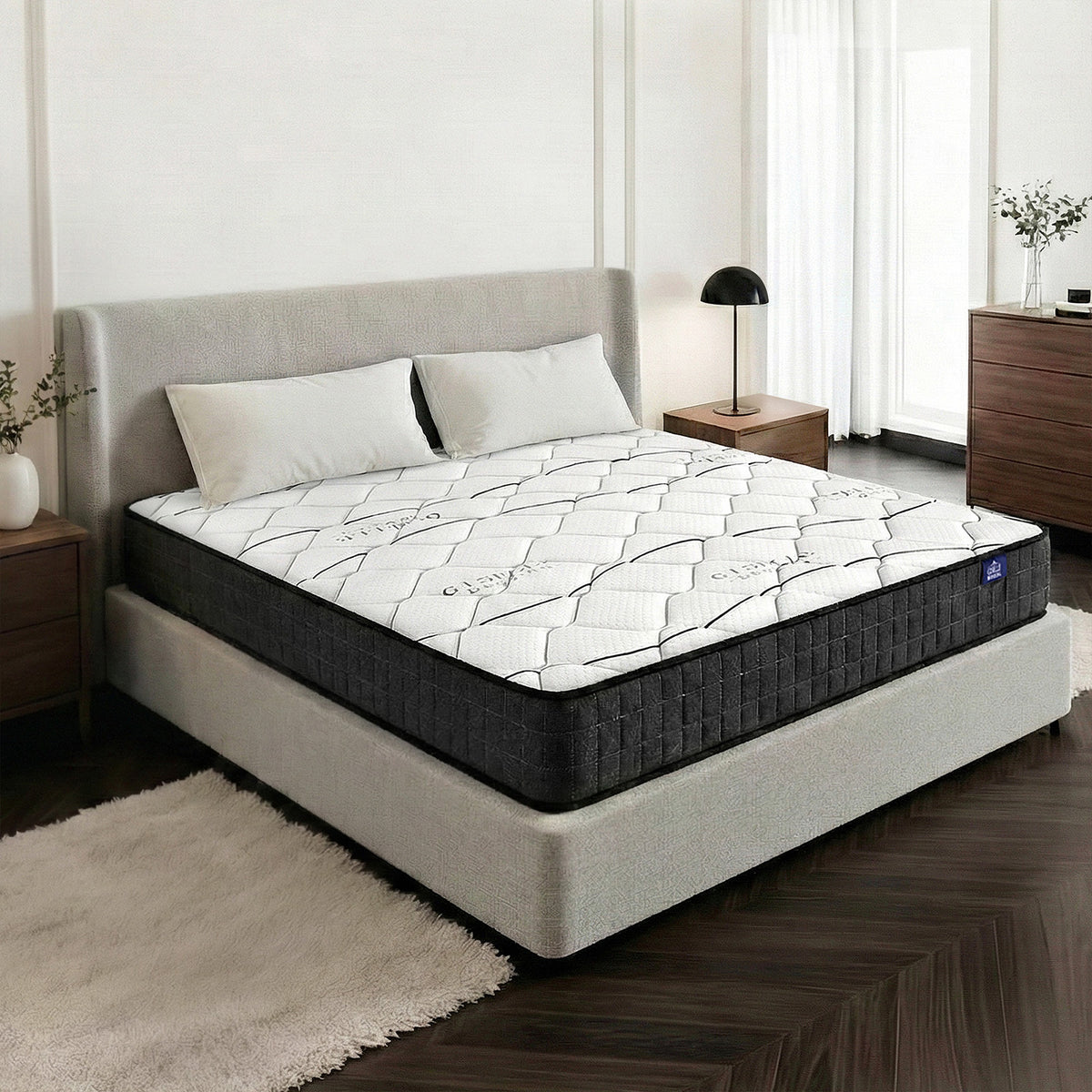 Glay Series Queen Bonnell Spring Mattress 16cm Medium Firm