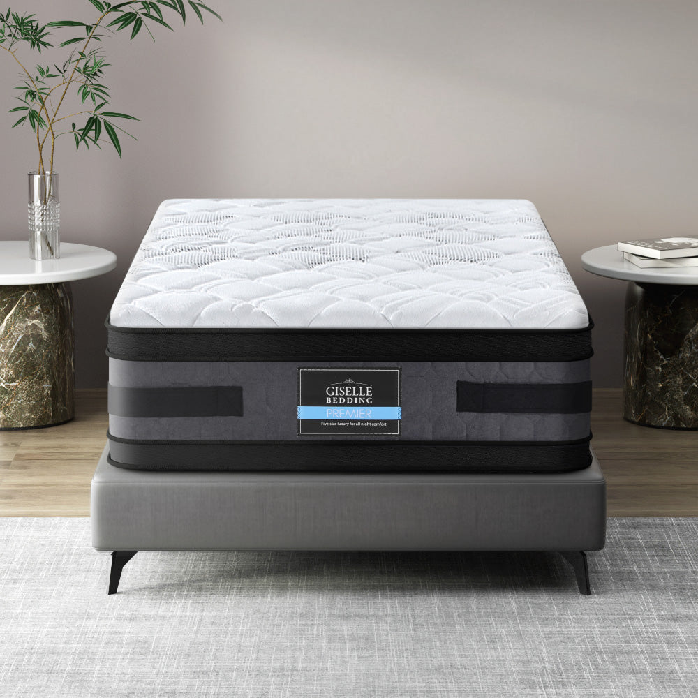 Luna King Single Mattress 36cm Cool Gel Memory Foam Euro Top