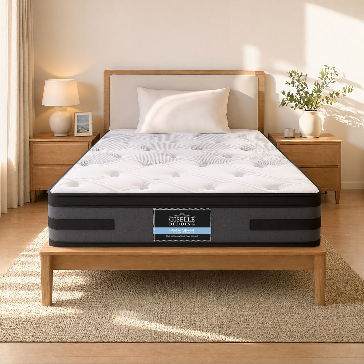 Luna Single Flippable Cool Gel Memory Foam Mattress 36cm