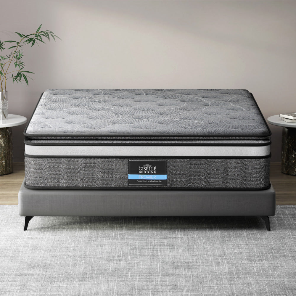 Camille King Mattress 34cm Double Layer Pocket Spring