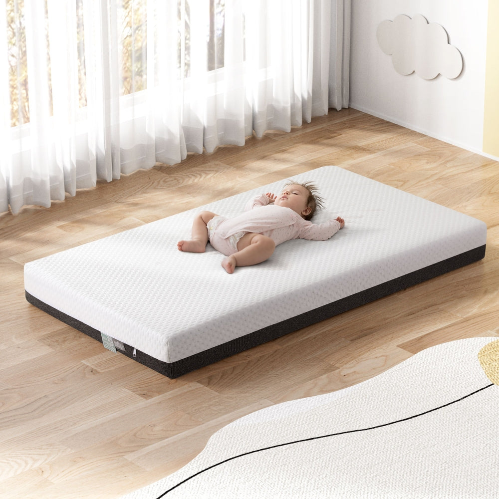 Giselle 13cm Baby Cot Mattress Gel Foam Hypo-Allergenic