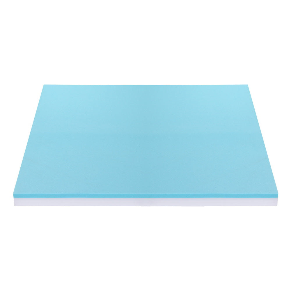 Giselle King Memory Foam Mattress Topper 8cm Gel Bamboo