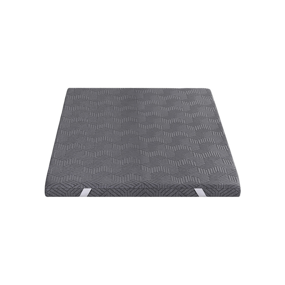 Giselle King Single Memory Foam Mattress Topper 8cm Gel Bamboo