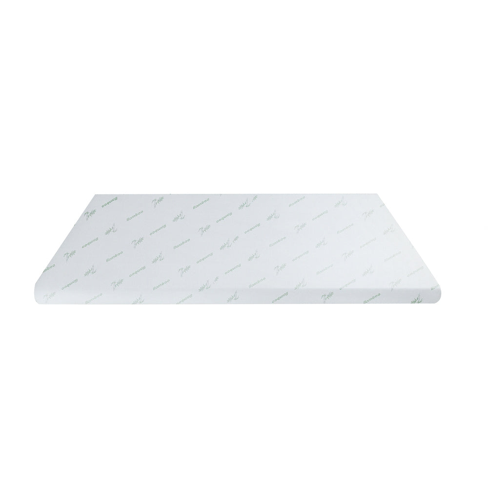 Giselle King Single Memory Foam Mattress Topper Gel Bamboo 8cm