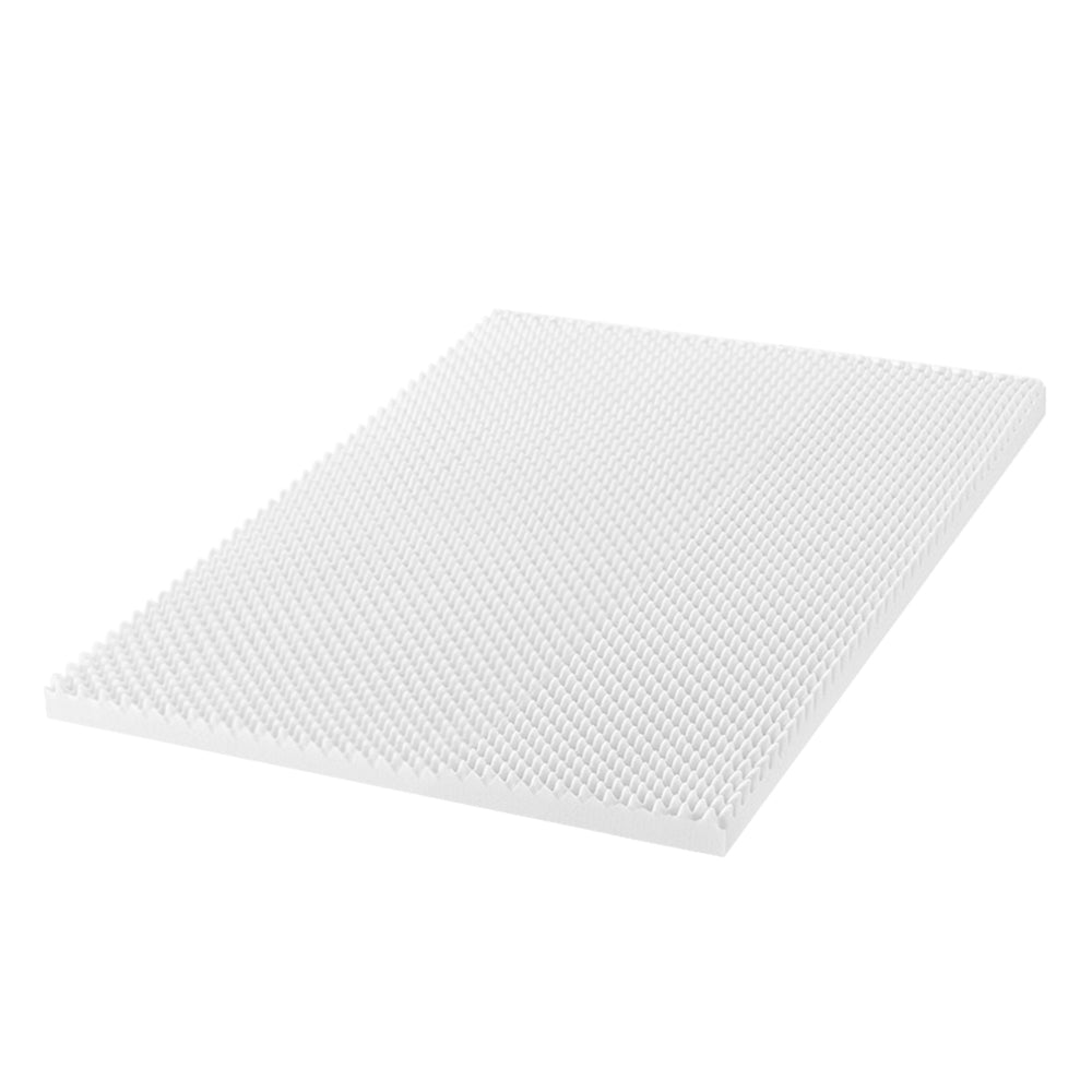 Giselle King Single Memory Foam Mattress Topper Egg Crate 5cm