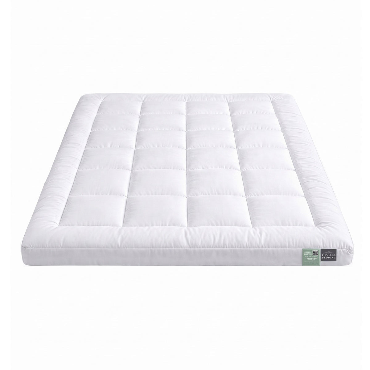 Giselle 8cm Double Memory Foam Mattress Topper Pillow Top with Gel Foam
