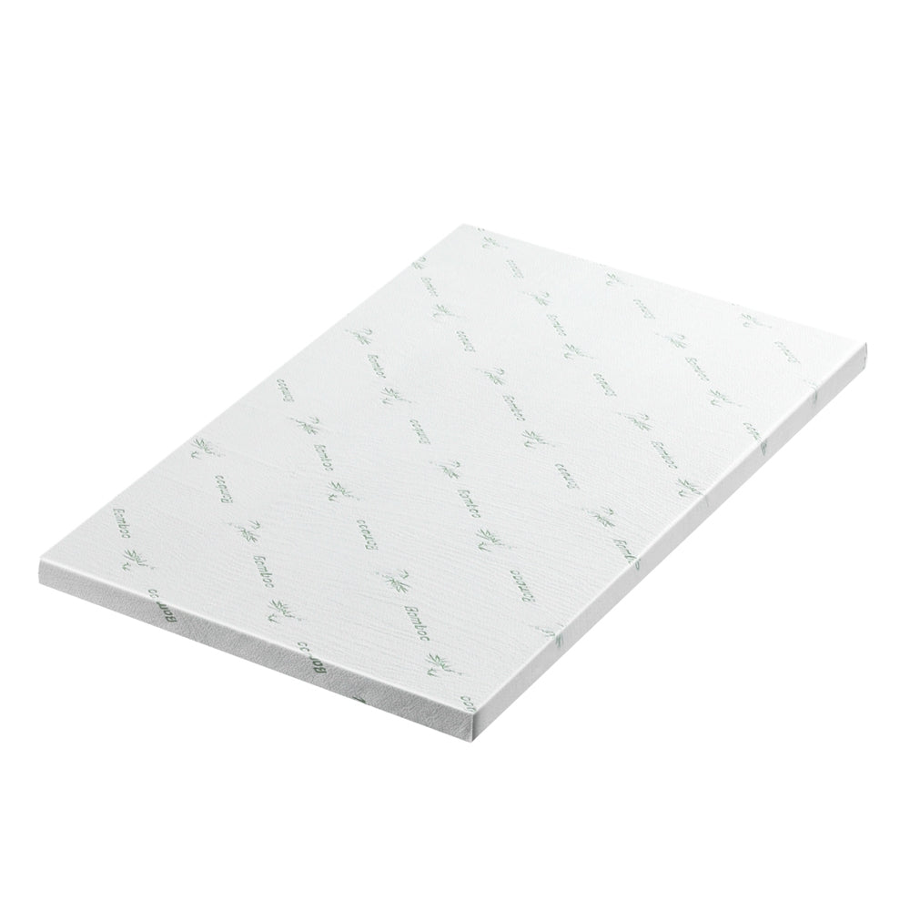 Giselle Single Mattress Topper Memory Foam Cool Gel 5cm