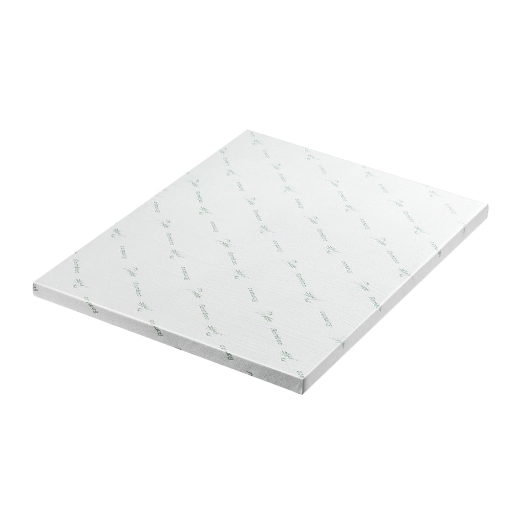 Giselle Double Mattress Topper Memory Foam Cool Gel Ventilated 8cm