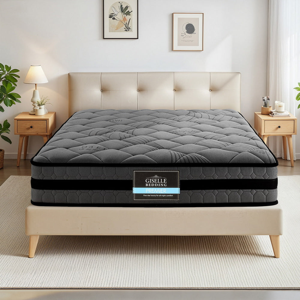 Wendell Single 22cm Pocket Spring Mattress Medium Firm