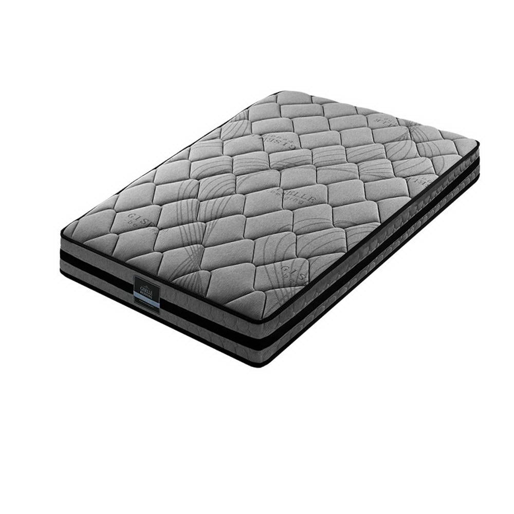 Wendell Single Mattress Medium Firm 22cm Grey/Black