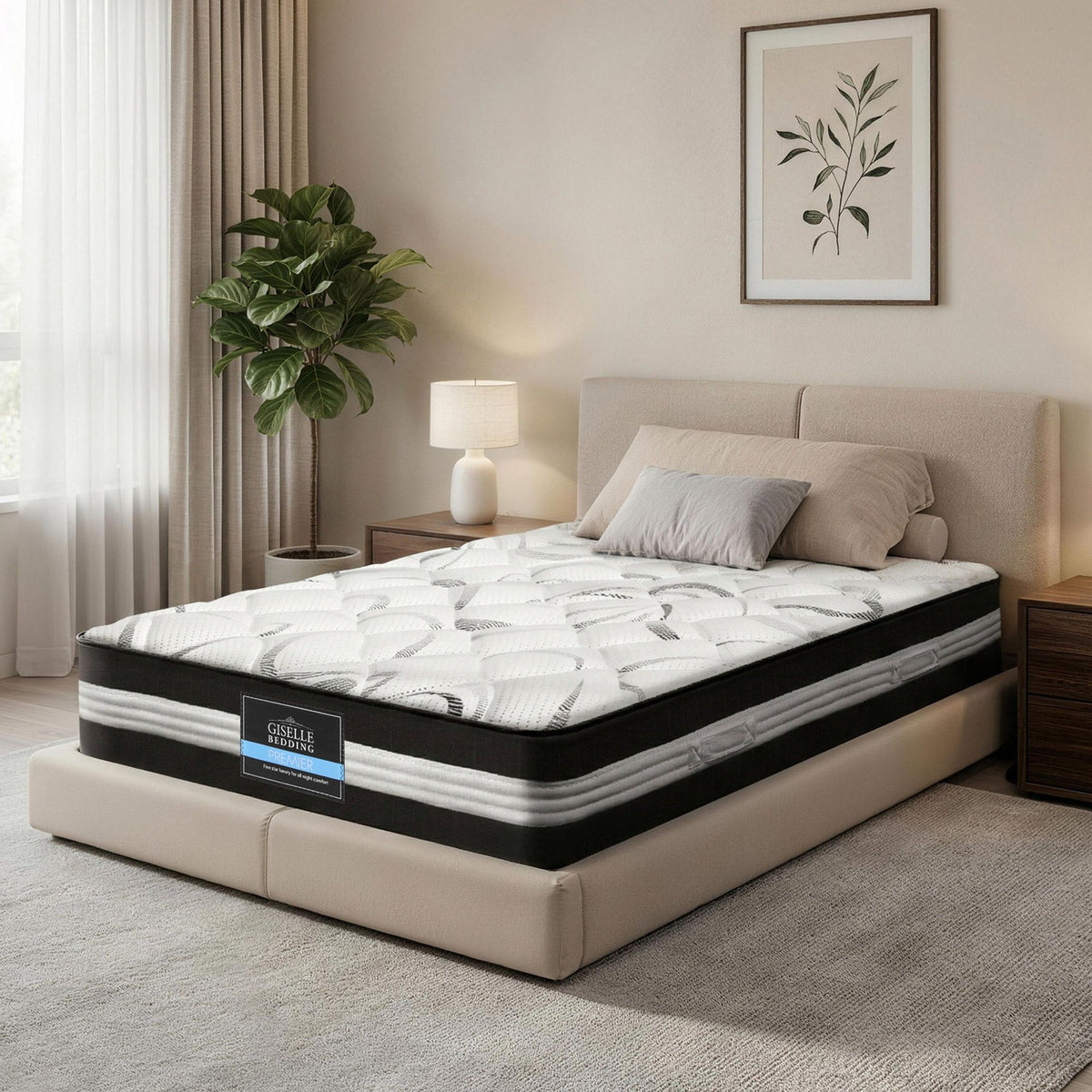 Mykonos Single Medium Firm Pocket Spring Mattress 30cm