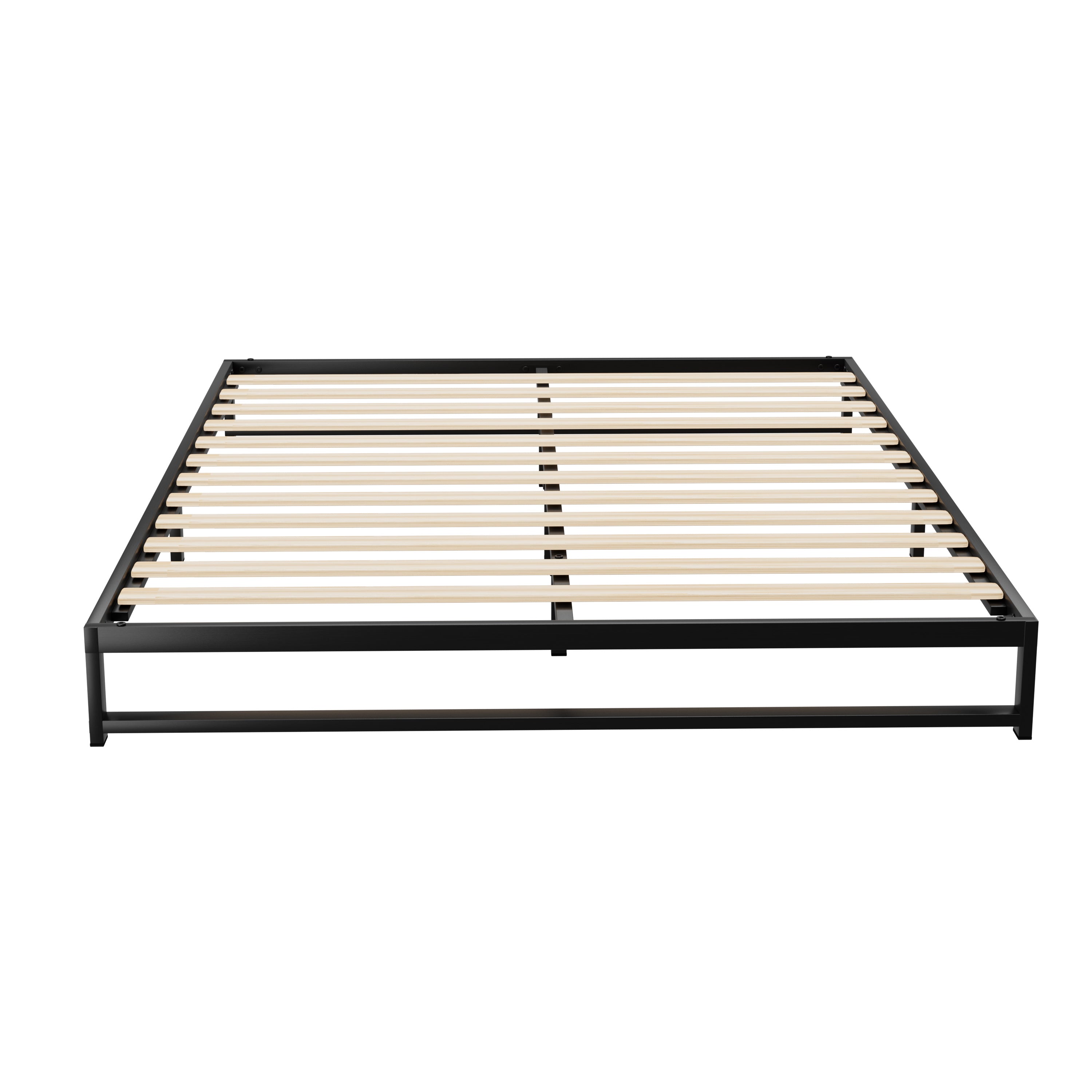 Beru Double Metal Bed Frame Black
