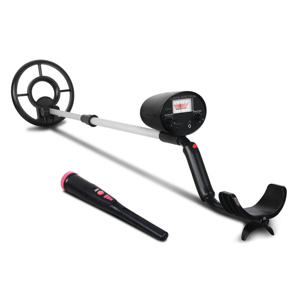 Treasure Hunter Metal Detector 180mm Deep Sensitive Waterproof Black