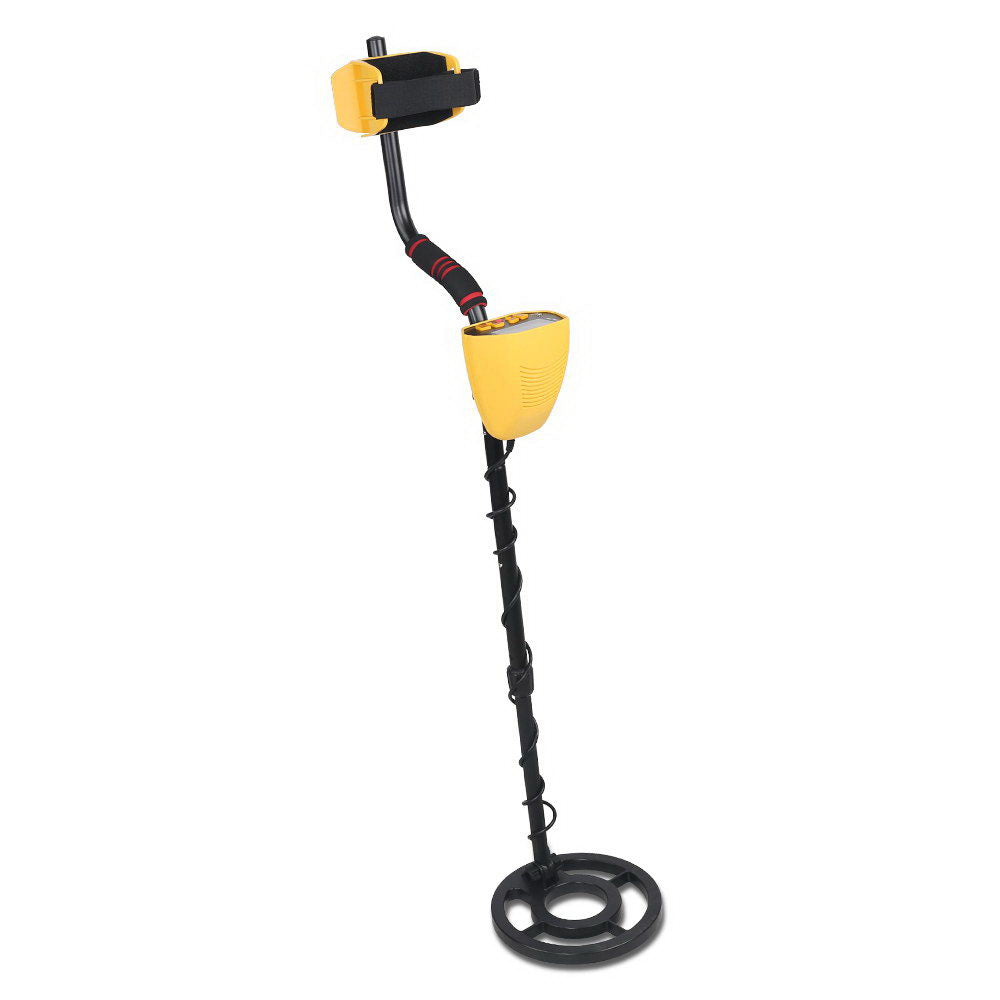 Treasure Hunter Metal Detector 180mm Deep Sensitive Waterproof Yellow