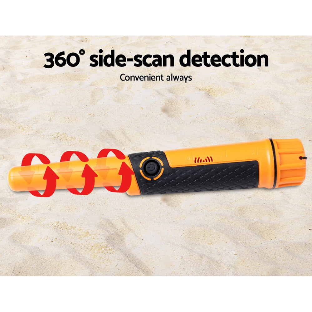 Hunter 40MM Handheld Metal Detector Waterproof Pinpointer Orange