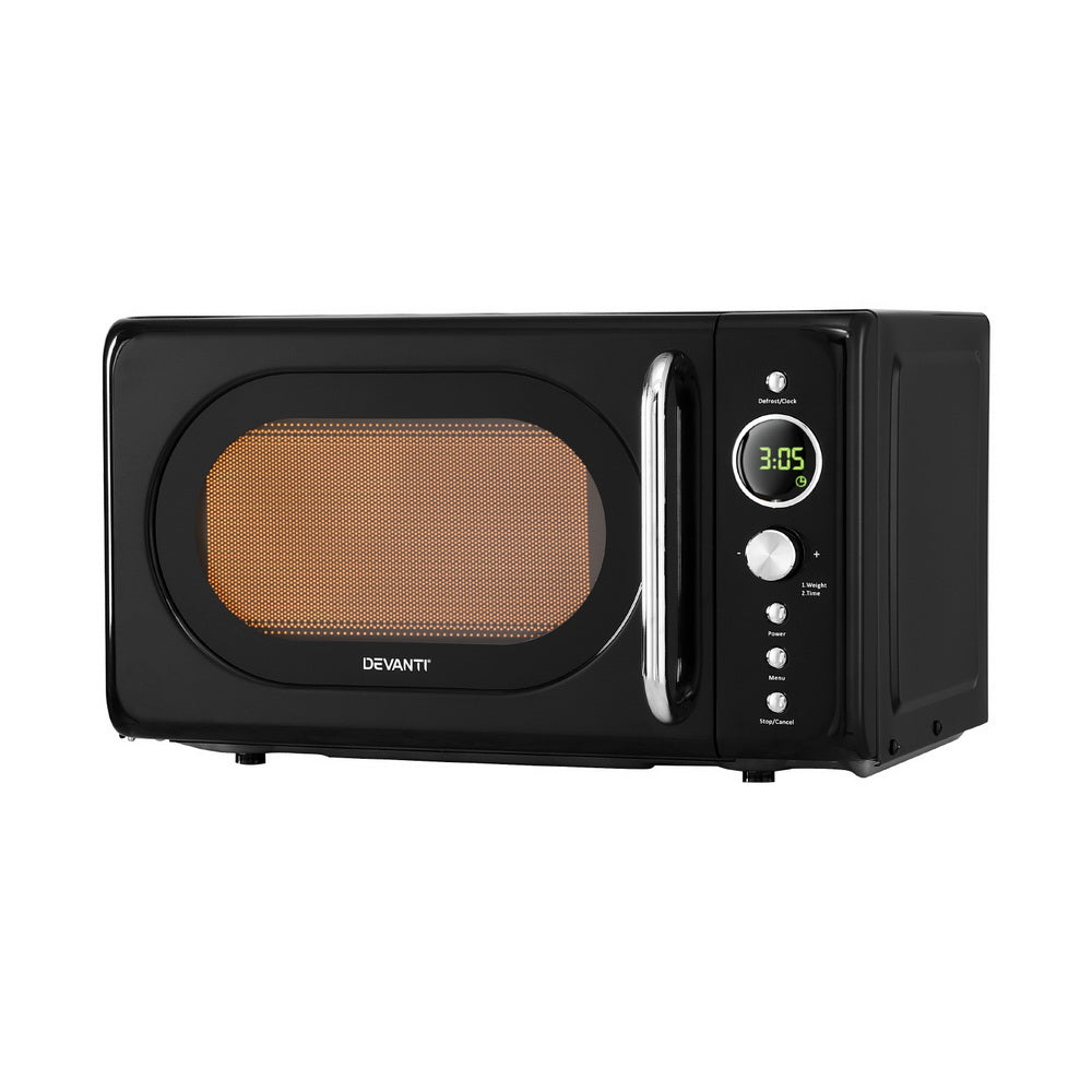 Devanti 20L Microwave Oven 700W with Digital Control