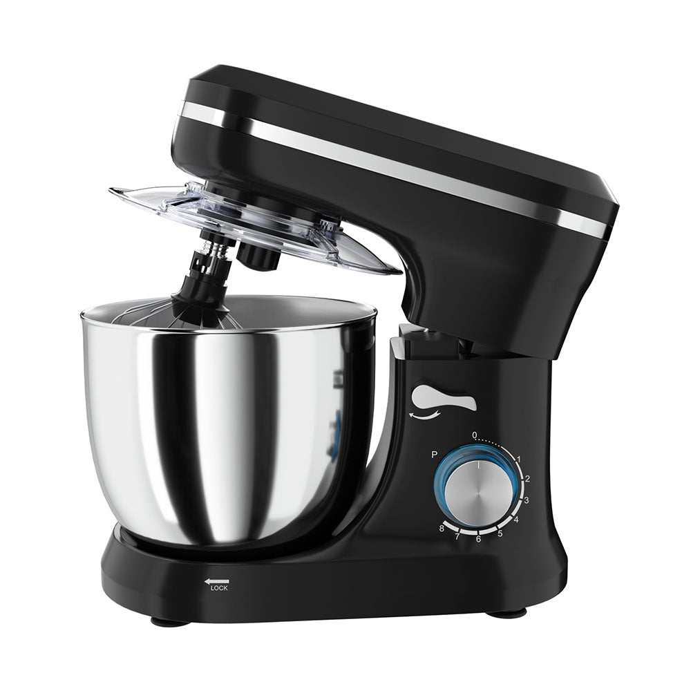 Devanti 3-in-1 Stand Mixer 5L 400W 8-Speed Black