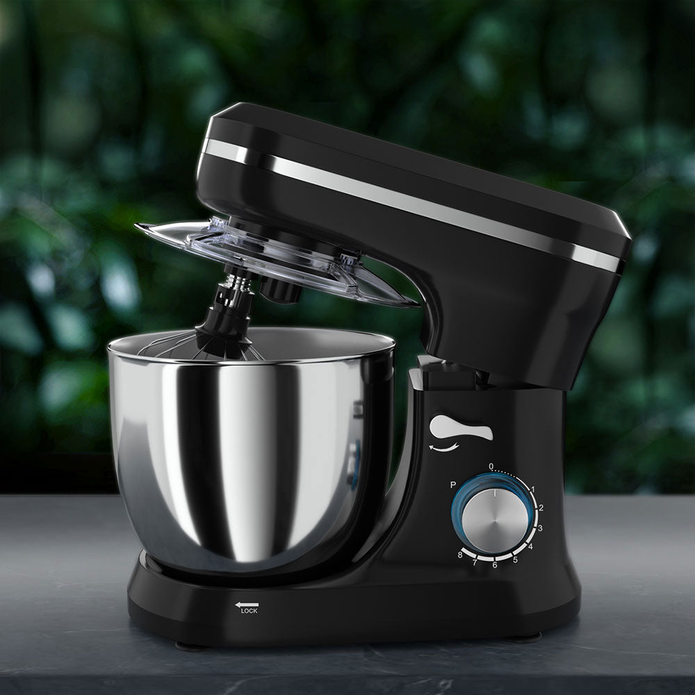 Devanti 3-in-1 Stand Mixer 5L 400W 8-Speed Black