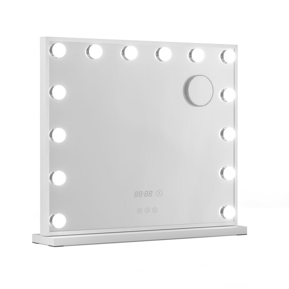 Embellir Hollywood Vanity Makeup Mirror with LED Light 60x52cm White