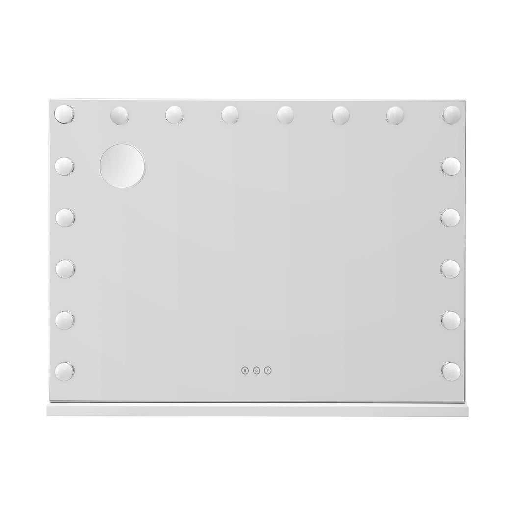 Embellir 80x58cm Hollywood Vanity Makeup Mirror LED Light Tabletop Wall