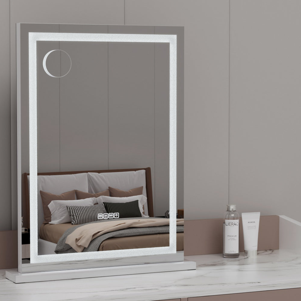 Embellir 58x80cm Hollywood Vanity Mirror LED Bluetooth Crystal
