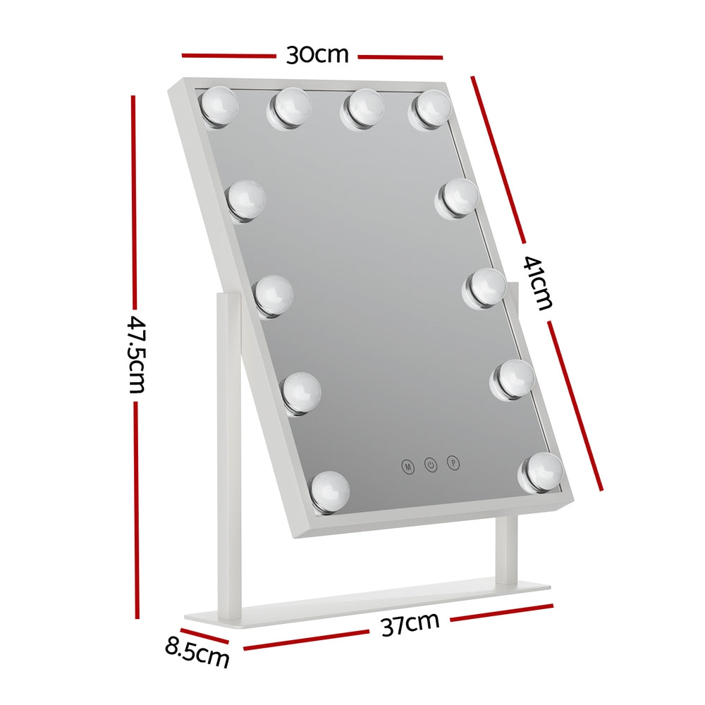 Embellir Hollywood Vanity Makeup Mirror 30x41cm LED Light White
