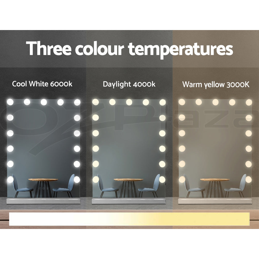 Embellir 43x61cm Hollywood Vanity Makeup Mirror LED Tabletop Wall