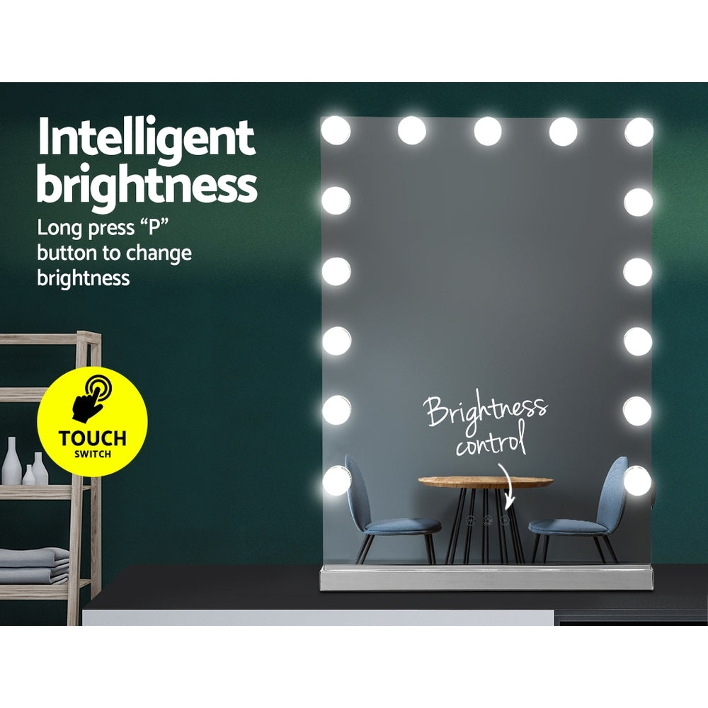 Embellir 43x61cm Hollywood Vanity Makeup Mirror LED Tabletop Wall